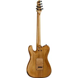 EKO Tero 601 Lignum Guitarra Eléctrica Natural de 6 Cuerdas con Cuerpo de Aliso y Pastillas Humbucker - Arce Tostado
