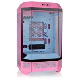Thermaltake The Tower 300 Micro Torre PC Rosa con Cristal Templado para Placas Micro-ITX/Mini-ITX