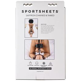 Esposas Con Fijaciones Sportsheets Saffron Chained Esposas Con Fijaciones Sportsheets Saffron Chained