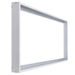 BX3 LIGHT Marco de Instalación en Superficie para Panel LED 1200 x 600 mm, BX3-M-P-1200600, Aluminio Blanco