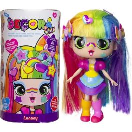 Muñeca - LANSAY - 55101 - Decora Girlz - Mini Muñecas de Moda para Personalizar - Decora Muñeca - LANSAY - 55101 - Decora Girlz - Mini Muñecas de Moda para Personalizar - Decora