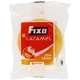 Fixo Cinta Adhesiva Transparente Caramel Rollo 19 mm X 33M Precio: 0.79000053. SKU: B1FRAYAH2H