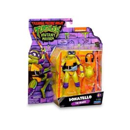 Famosa Tortugas Ninja Movie Figura Básica 7 cm Totalmente Articulada Incluye Accesorio de Lucha