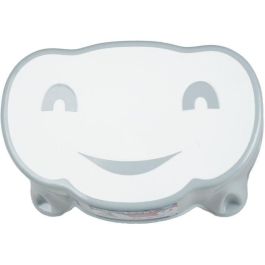 Thermobaby BABYSTEP Escalón Infantil Antideslizante con Almohadillas y Superficie, Gris Charme
