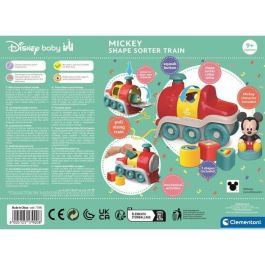 Clementoni 17900 Tren Encajaformas Remolcable Disney Mickey Juguete Educativo para Bebés +9 Meses con Formas Geométricas y Chimenea Clementoni 17900 Tren Encajaformas Remolcable Disney Mickey Juguete Educativo para Bebés +9 Meses con Formas Geométricas y Chimenea