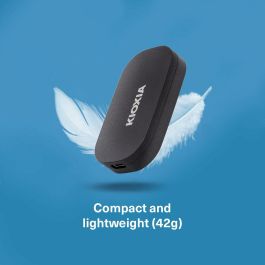 Kioxia KIO4582563859623 Disco duro externo SSD portátil EXCERIA Plus G2 1 TB USB 3.2 Gen 2 / 3.2 Gen 1 / 2.0