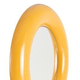 Espejo Mostaza Metal 64 X 5 X 64 cm