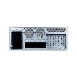 Unykach Caja Rack 4 Unidades 19 Pulgadas Negro/Plata con 2 USB - Para Montaje en Servidores y Equipos de Red