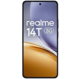 Realme 14T 5G Smartphone 8GB/256GB 6.67" Negro - Pantalla AMOLED 120Hz, Batería 6000 mAh, Carga Rápida 45W, Cámara 50MP AI