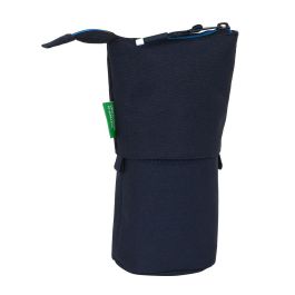 Estuche Cubilete Benetton Sixties Azul marino (8 x 19 x 6 cm) Estuche Cubilete Benetton Sixties Azul marino (8 x 19 x 6 cm)