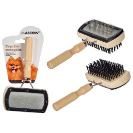 Mascow Cepillo Doble Rodillo para Mascotas, Mango de Plástico y Acero, Marrón/Gris, 17x18x5 cm (24 Unidades) Precio: 34.89000031. SKU: B1A7FSRS3Q