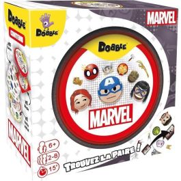 Asmodee ASM1700573021314 Dobble Marvel Emoji Juego de Fiesta Eco Sleeve, Edición para 6+ años, Ideal para Exterior