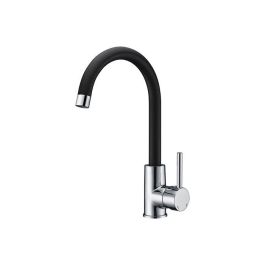 Edouard Rousseau ROU8414194270668 Mezclador de lavabo ILO bicolor negro y cromo