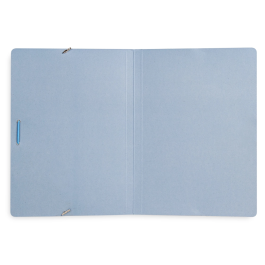 Liderpapel Carpeta Sencilla Folio Cartón Pintado Azul