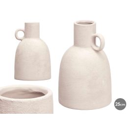 Giftdecor Jarrón Tinaja de Cerámica Blanco 25 cm para Decoración del Hogar (6 Unidades) Precio: 63.58999999. SKU: B1HPR5SCV9