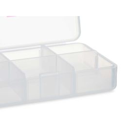 Pastillero plástico 6 huecos 24gr Berilo 9x2.5x6 cm transparente (48 Unidades) Pastillero plástico 6 huecos 24gr Berilo 9x2.5x6 cm transparente (48 Unidades)