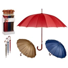 ARTE REGAL Paraguas 16 Varillas Borde Crema 3 Colores - 110x110x95 cm (24 Unidades) Precio: 209.50000016. SKU: B1DR97B3CF