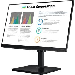 Samsung F24T450FZU Monitor 24'' Full HD (1920x1080) IPS 5ms con 2xHDMI DisplayPort VESA y Pivot Negro