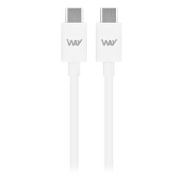 TNB WAY - USB-C/ Cable de carga y sincronización USB-C de 1 m - Blanco Precio: 5.89000049. SKU: B1825QTJGD