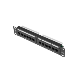 Lanberg PPU6-9012-B Patch Panel 12 Puertos Negro Metal Precio: 15.49999957. SKU: S5613665