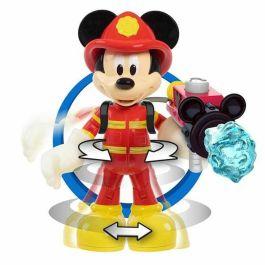 Disney MCC20 - Figura Articulada de Mickey Mouse Fire 15 cm, Juguete Infantil para Niños +3 Años