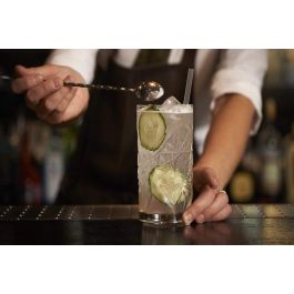 La Mediterranea Vaso de Whisky Star Alto, 620 ml - Ideal para Servir Bebidas Espirituosas - 15,9 cm de Alto y 7,9 cm de Diámetro (24 Unidades)