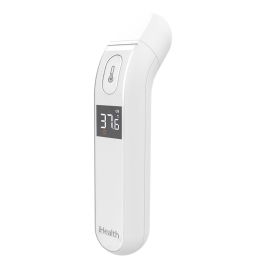 Ihealth Termómetro Digital Clínico Sin Contacto con Piel, Infrarrojos para Temperatura Corporal, Pantalla Iluminada