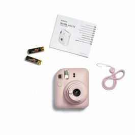 Fujifilm Cámara Instantánea Mini Instax 12 Azul Pastel con Flash Automático y Modo Selfie - 16806107 Fujifilm Cámara Instantánea Mini Instax 12 Azul Pastel con Flash Automático y Modo Selfie - 16806107