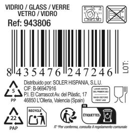 La Mediterranea Plato Llano Ø27 cm Colección Andra (24 Unidades)