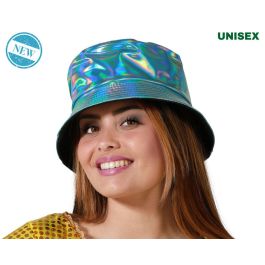 Sombrero Pescador Azul Claro Efecto Holográfico Precio: 6.655. SKU: B185PAR2SB
