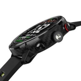 RELOJ INTELIGENTE LEOTEC MULTISPORTS CARBÓN SPORT FIT VERDE - ESFERA 3.3CM TÁCTIL COLOR - BT 4.0 - ALERTAS - SALUD - IP68 - BAT 380MAH - IOS/ANDROID