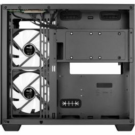 Caja de PC - AEROCOOL - Dryft G v2 (Negro) - Cubo - Formato ATX - Sin fuente de alimentación