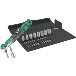 Wera 05075832001 Safe-Torque A 2 Set: Llave Dinamométrica de Clic Mecánica 1/4" 2-12Nm, Juego de 23 Piezas Precio: 350.49999941. SKU: B1384FZVCR