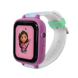 LEXIBOOK Reloj Digital La Casa de Muñecas de Gabby con Cámara 720p, Reproductor MP3 y Podómetro para Niños