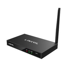 Fanvil W712 Teléfono IP DECT Inalámbrico Negro, Conexión Ethernet GigE PoE, Audio HD, Soporte MicroSD, Indicadores LED, 10-100-1000Mbit/s