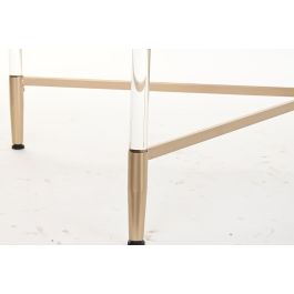 Mesa Centro Glam DKD Home Decor Dorado Transparente 70 x 45 x 120 cm Mesa Centro Glam DKD Home Decor Dorado Transparente 70 x 45 x 120 cm