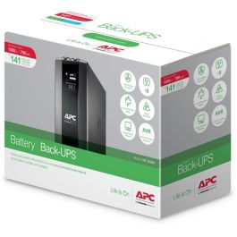 APC BR1300MI UPS Línea Interactiva 1,3 kVA / 780 W Torre con 8 Salidas AC y Protección de Sobrecarga