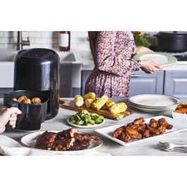 Tefal Easy Fry Compact EY301815 Freidora de Aire Caliente 1.6L, Eléctrica, Asar/Freír/Asado, Digital, Negro