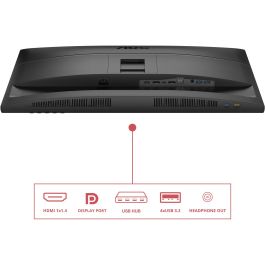 AOC Monitor 27E4CV 27" QHD 2560x1440 120Hz 4ms IPS HDMI DP USB-C 90W Power Delivery, Soporte Ajustable, Negro