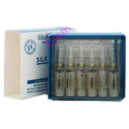 Salerm Silk Plus 12x5ml - Protector Capilar para Tintes y Decoloración - Hidratante y Secuestrante Metálico Precio: 26.94999967. SKU: S0559458