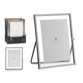Giftdecor Marco de Metal Plata 13x18 cm con Vidrio - 18.5x23x1 cm (12 Unidades) Precio: 60.5. SKU: S3609792