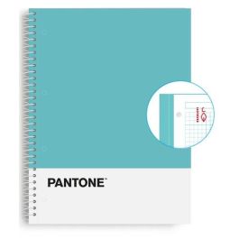 Bloc Escolofi Notebook Pantone Basic A4 80H Cuadric.5X5 90G Turquesa 5 unidades Precio: 27.50000033. SKU: B1558ZARHN