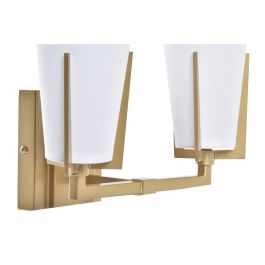 Lampara Aplique Moderno DKD Home Decor Dorado Blanco 18 x 23 x 30 cm