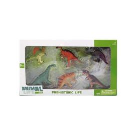 Figuras dinosaurios en caja 6 pzas Precio: 10.0067. SKU: S2407711