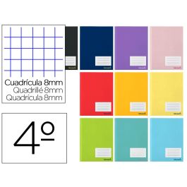 Libreta Liderpapel Write A5 16 Hojas 60 gr-M2Cuadro 8 mm Con Margen 20 unidades