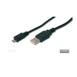 Digitus Cable USB 2.0 de 3m Macho/Macho, Conector Tipo A a Micro-B, Negro para Carga y Sincronización de Dispositivos Precio: 15.49999957. SKU: S7815848