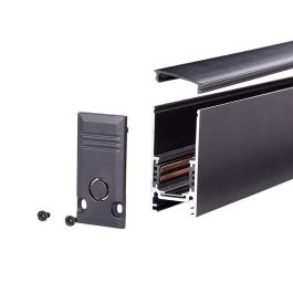 Carril Magnético de Superficie 20mm Negro 2M WR-CX-TRK20-SUR-2M