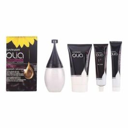 Garnier Olia Coloración Permanente #1,0 Negro Ebano 4 Pz Garnier Olia Coloración Permanente #1,0 Negro Ebano 4 Pz