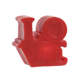 DKD Home Decor Vela Led Urban Rojo 5 x 12 x 12 cm (12 Unidades)