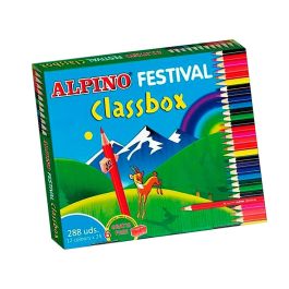 Alpino Lápices De Colores Festival Classbox C-Surtidos Pack Economy Caja 288 Ud